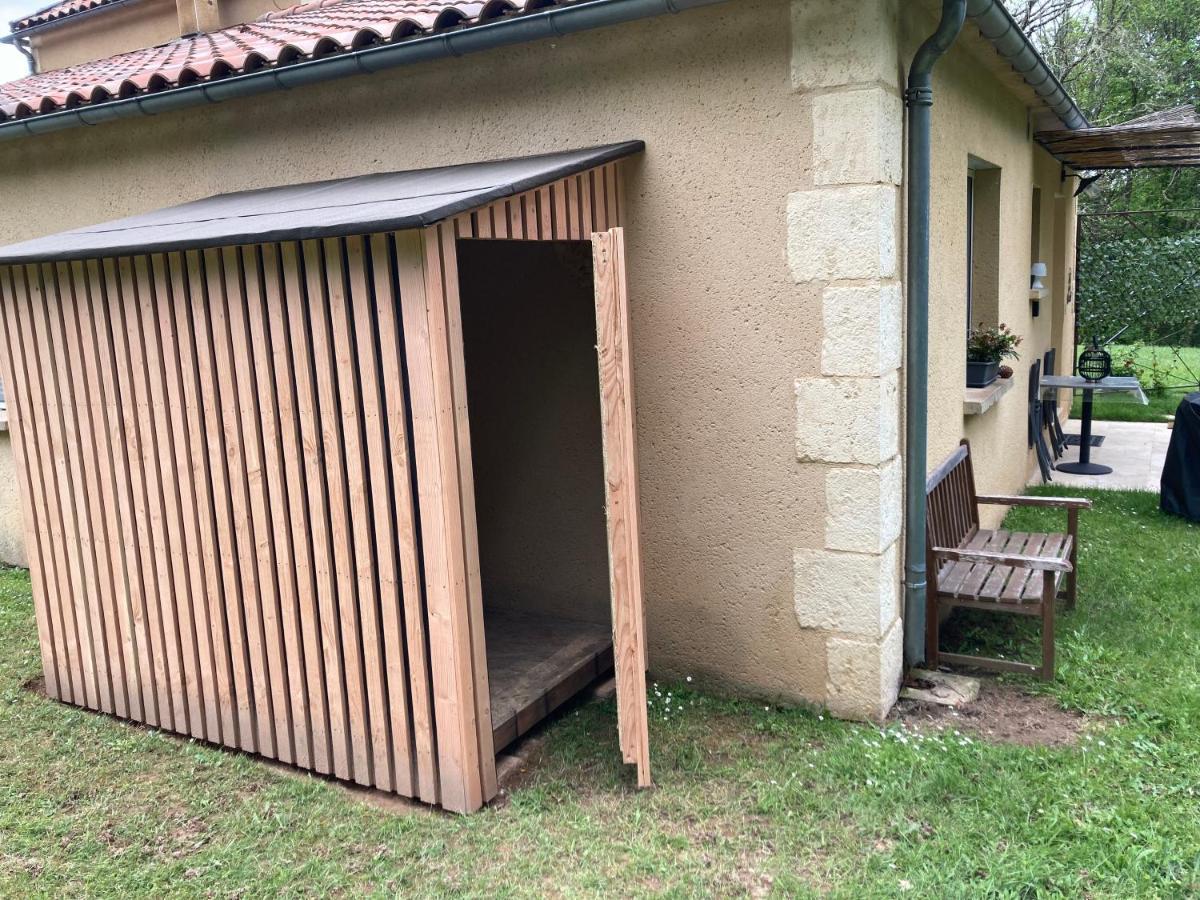 Gite Des Combes Blanches Avec Piscine Frayssinet-le-Gélat Exteriér fotografie